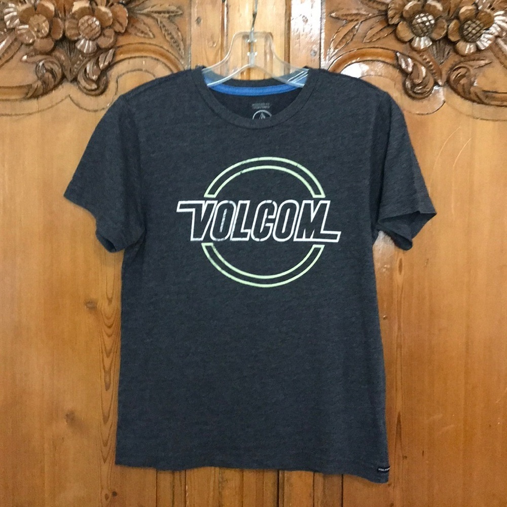 Volcom Youth Logo Print Tee